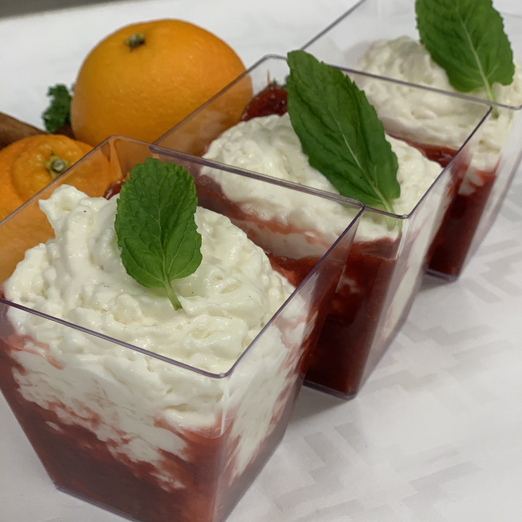 Julaftons ris à la malta med röda bär